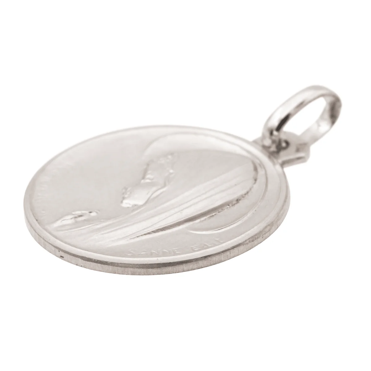 Pendentif Religieux Or blanc - Image 2