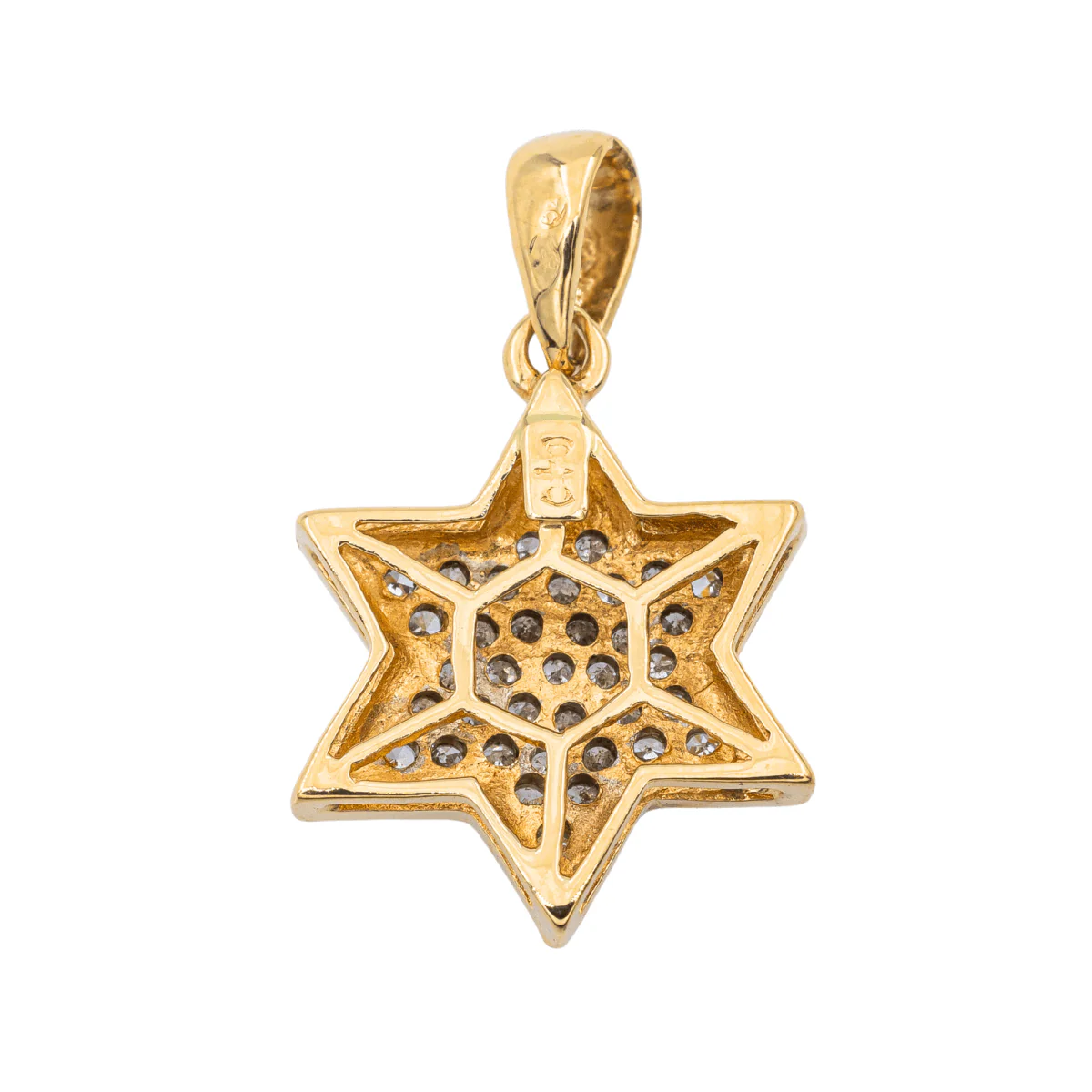 Pendentif Religieux Or jaune Diamant - Image 2