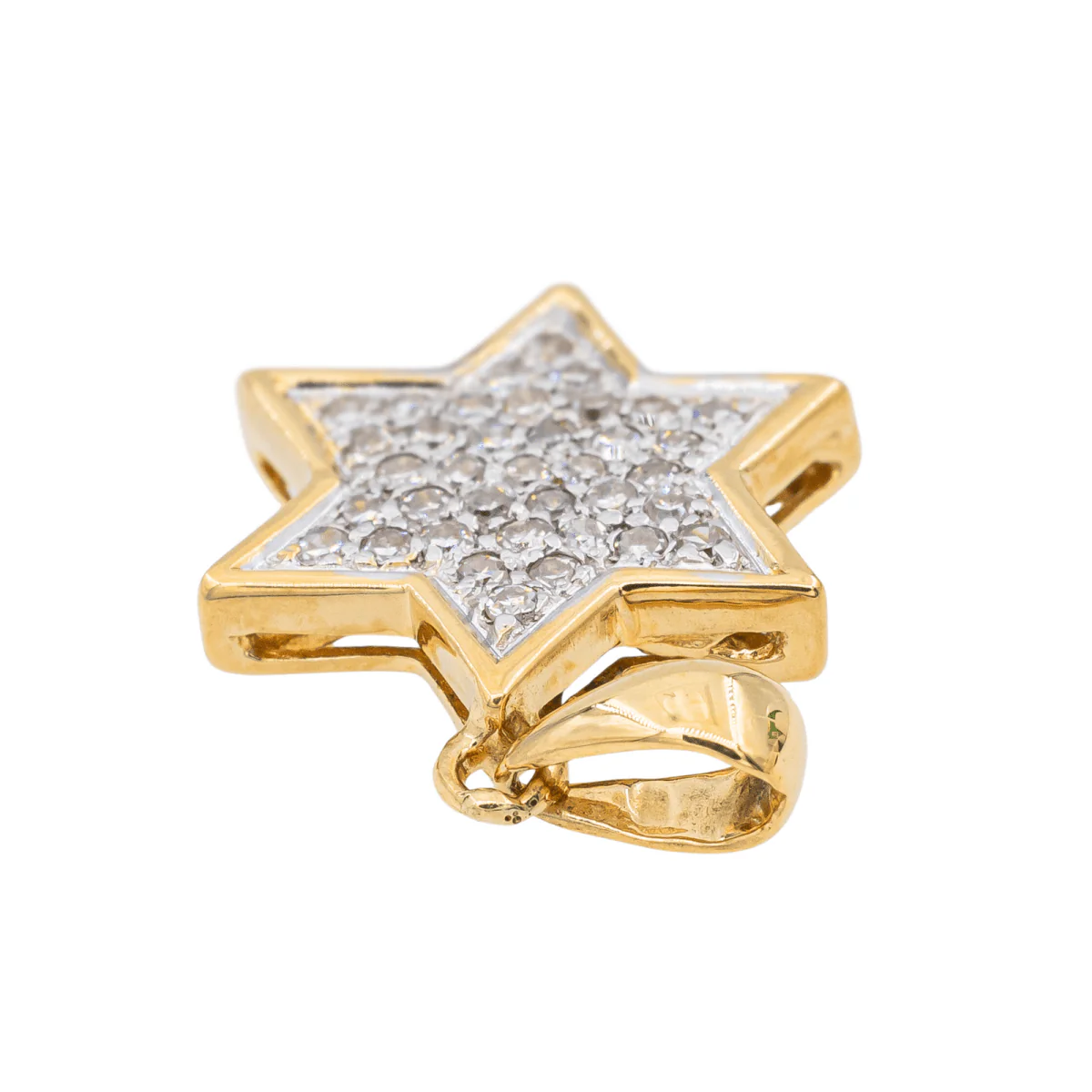 Pendentif Religieux Or jaune Diamant - Image 5