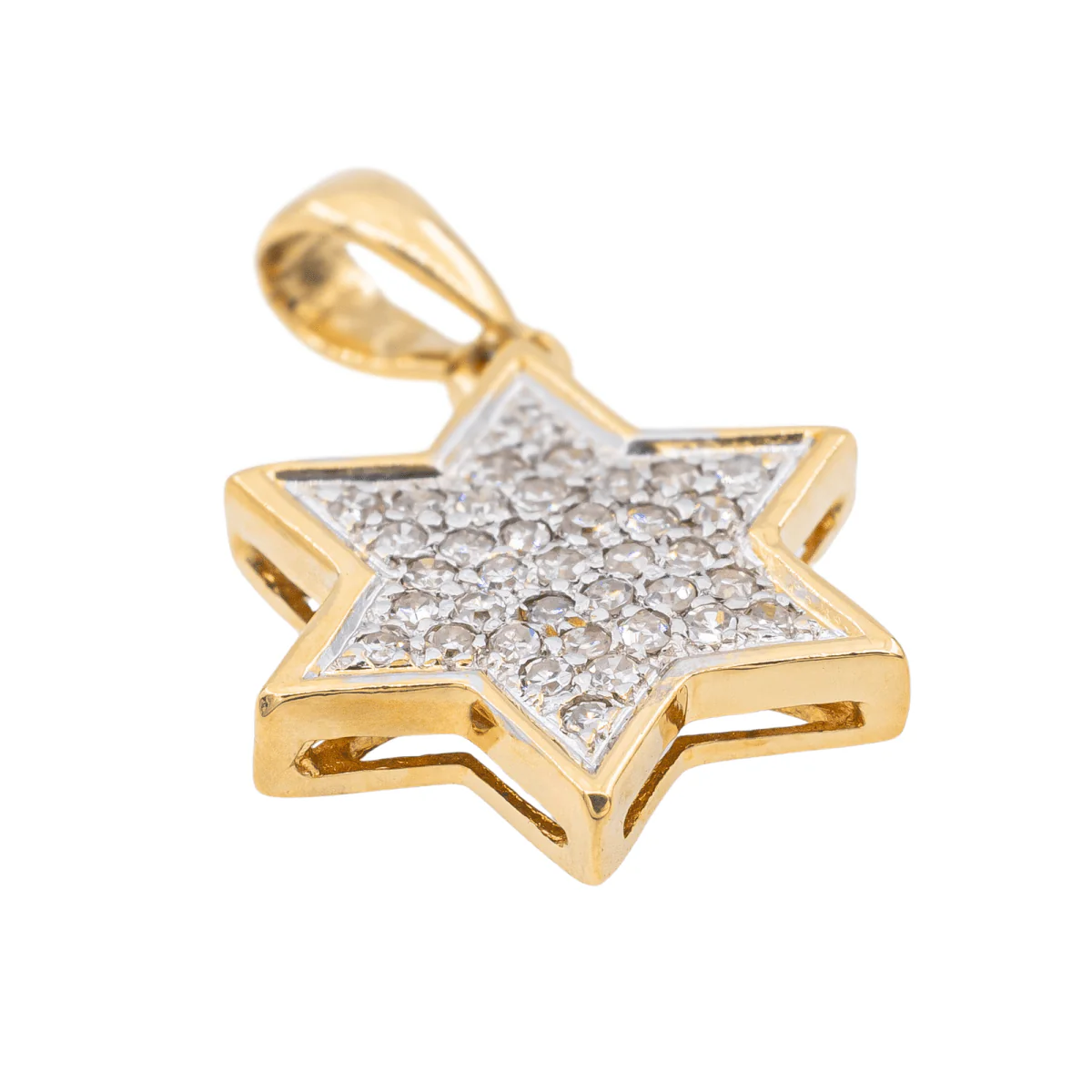 Pendentif Religieux Or jaune Diamant - Image 6