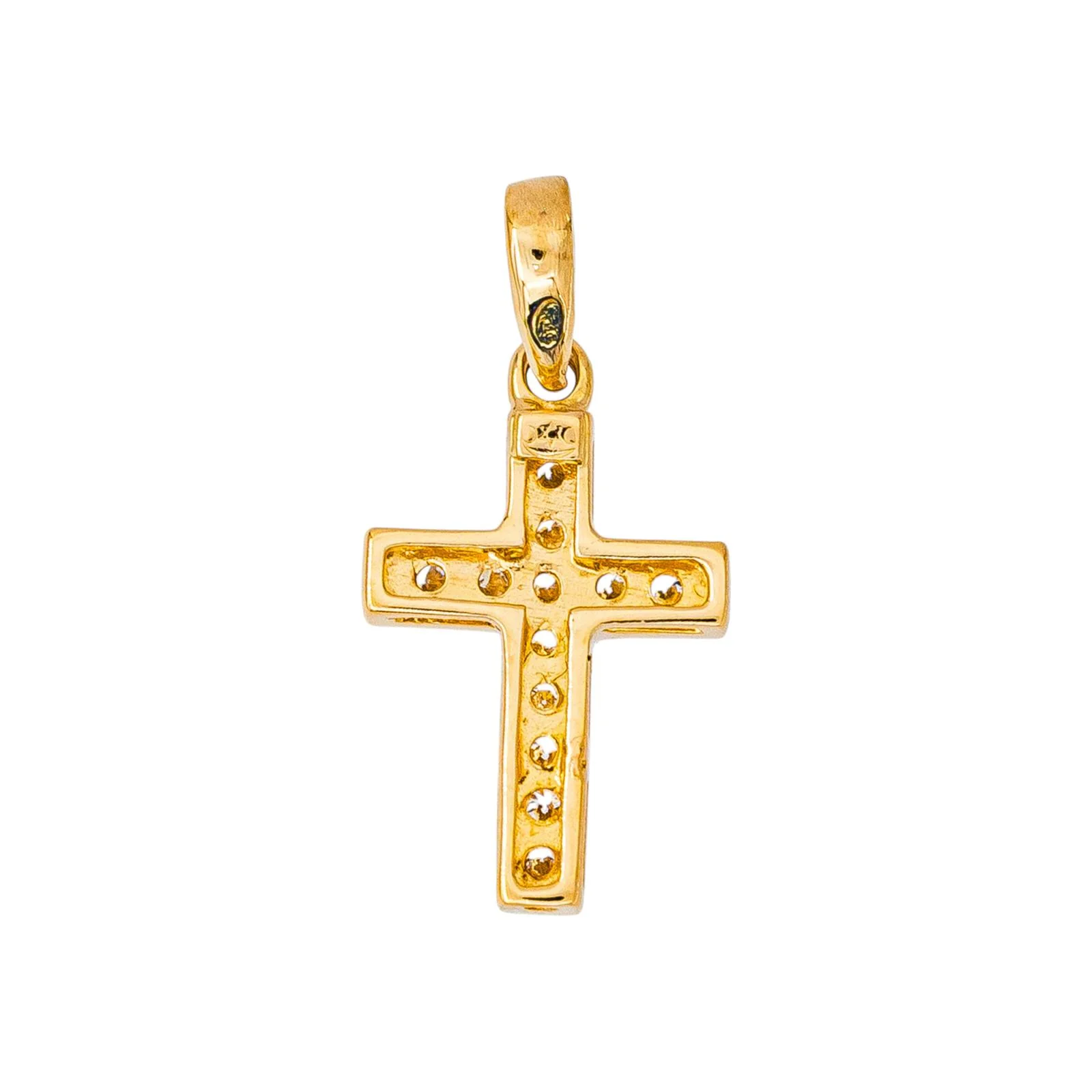 Pendentif Religieux Or jaune Diamant - Image 3