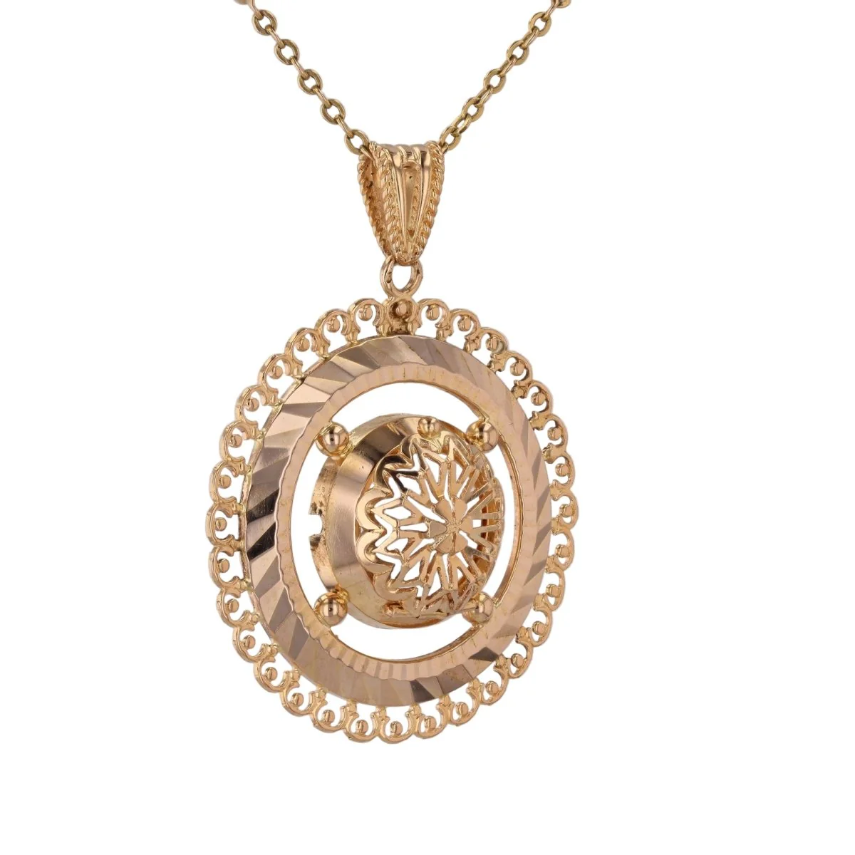 Pendentif en or rose - Image 3