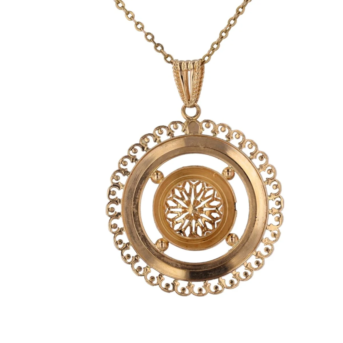 Pendentif en or rose - Image 4