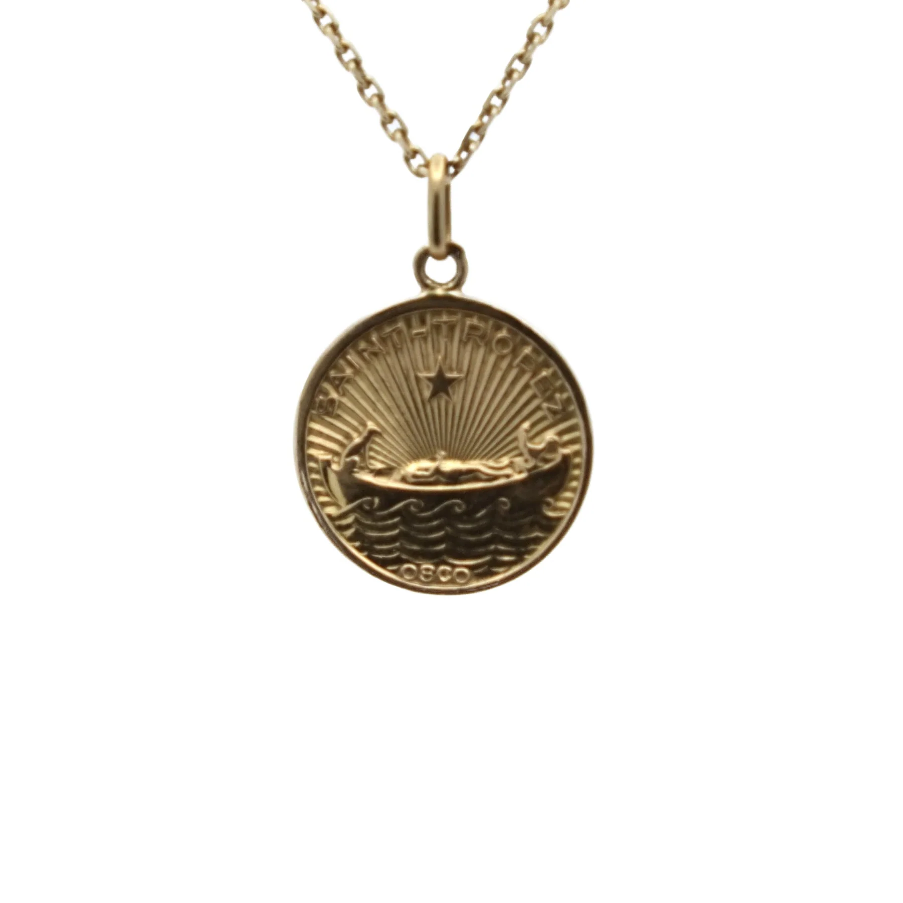 Pendentif Saint-Tropez en or jaune - Image 2