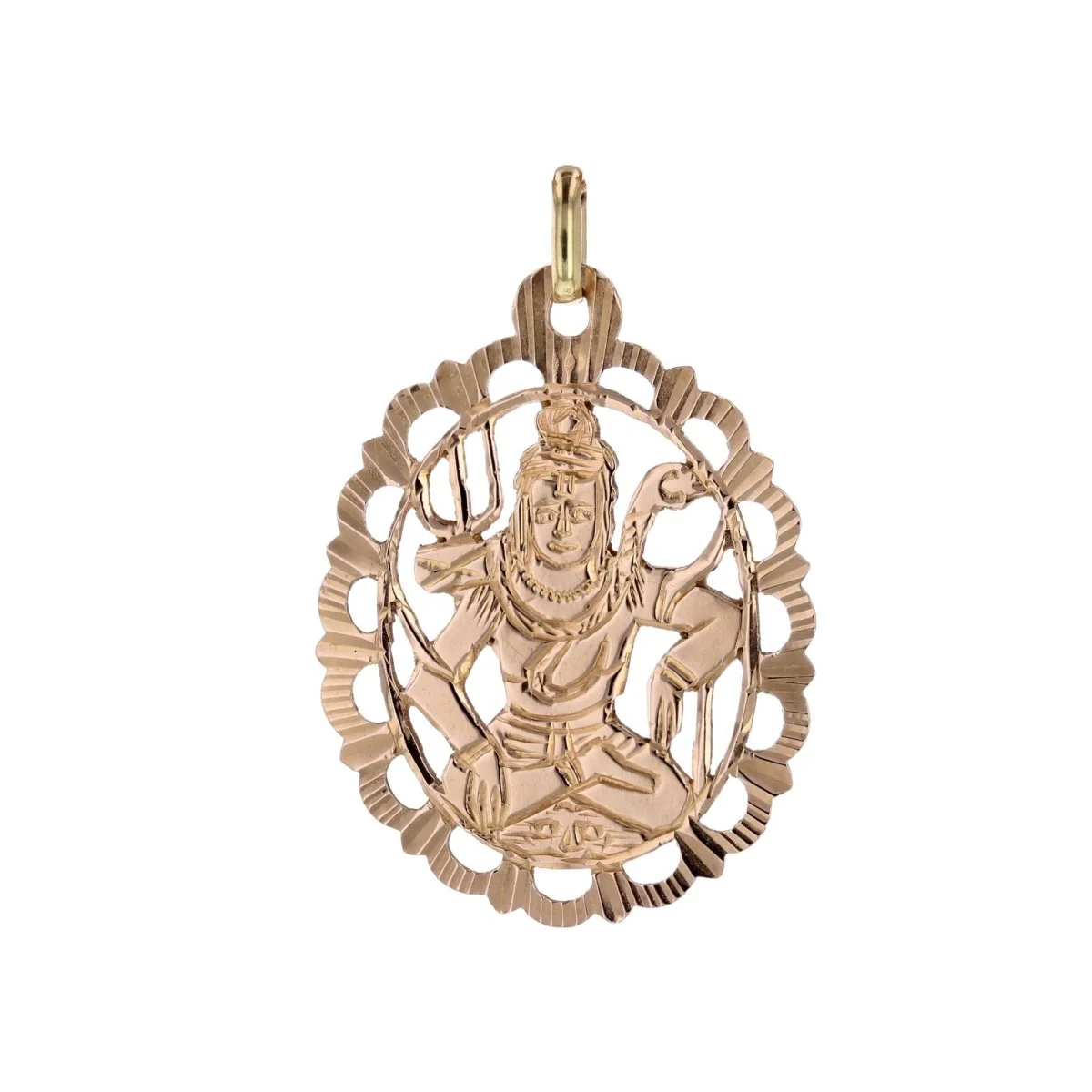Pendentif en or rose