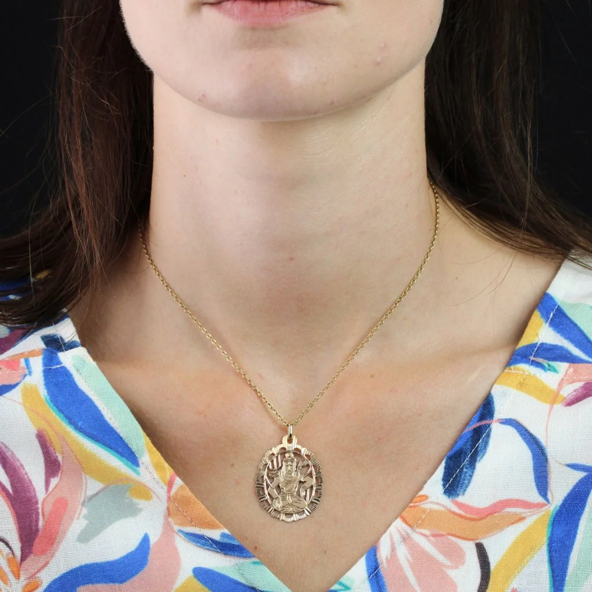 Pendentif en or rose - Image 2