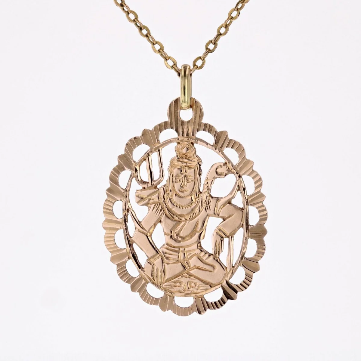 Pendentif en or rose - Image 4