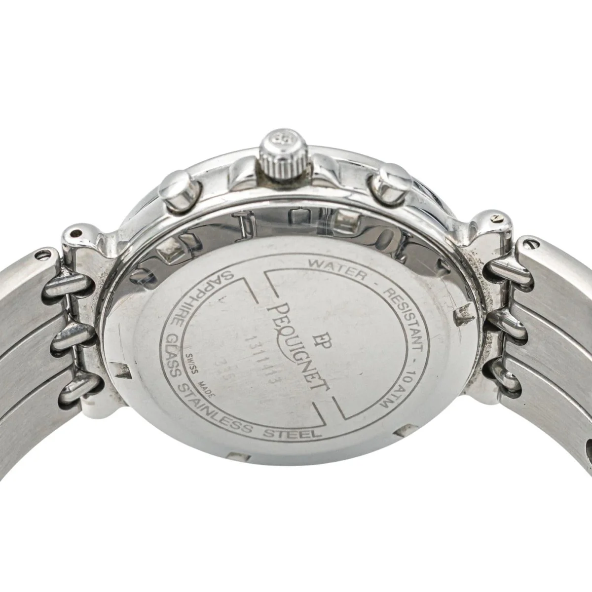 Montre PEGUIGNET "Moorea" en acier, saphir et quartz - Image 5