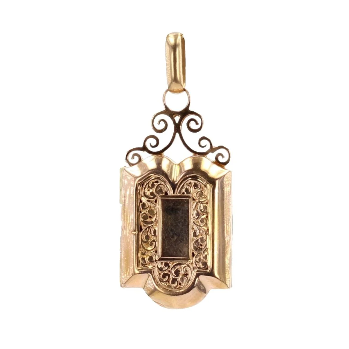 Pendentif en or rose