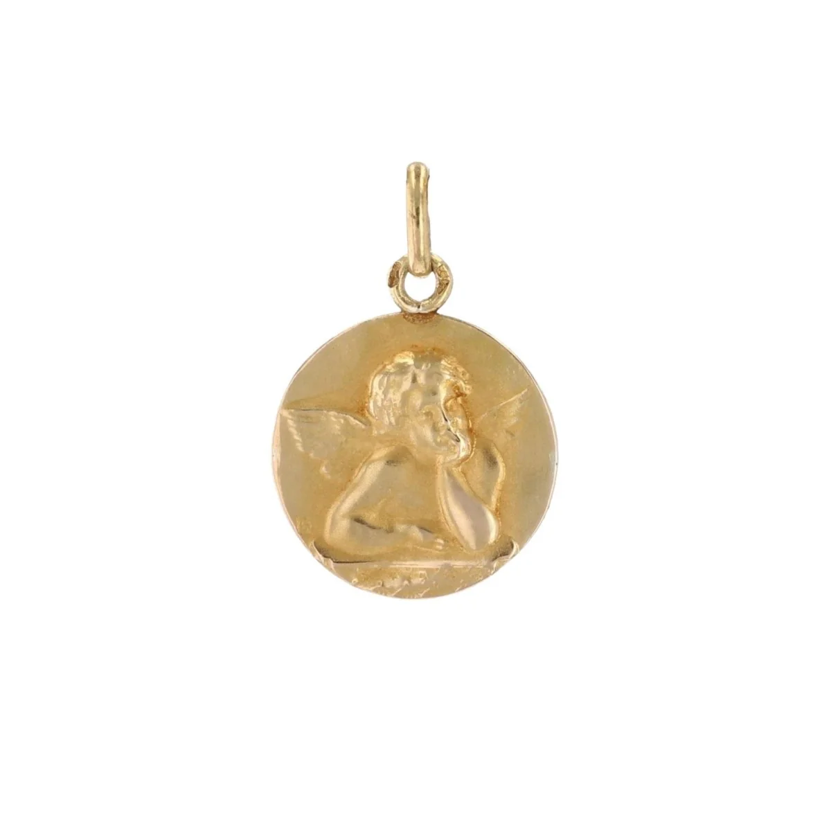 Pendentif LB ANGELOT en or jaune