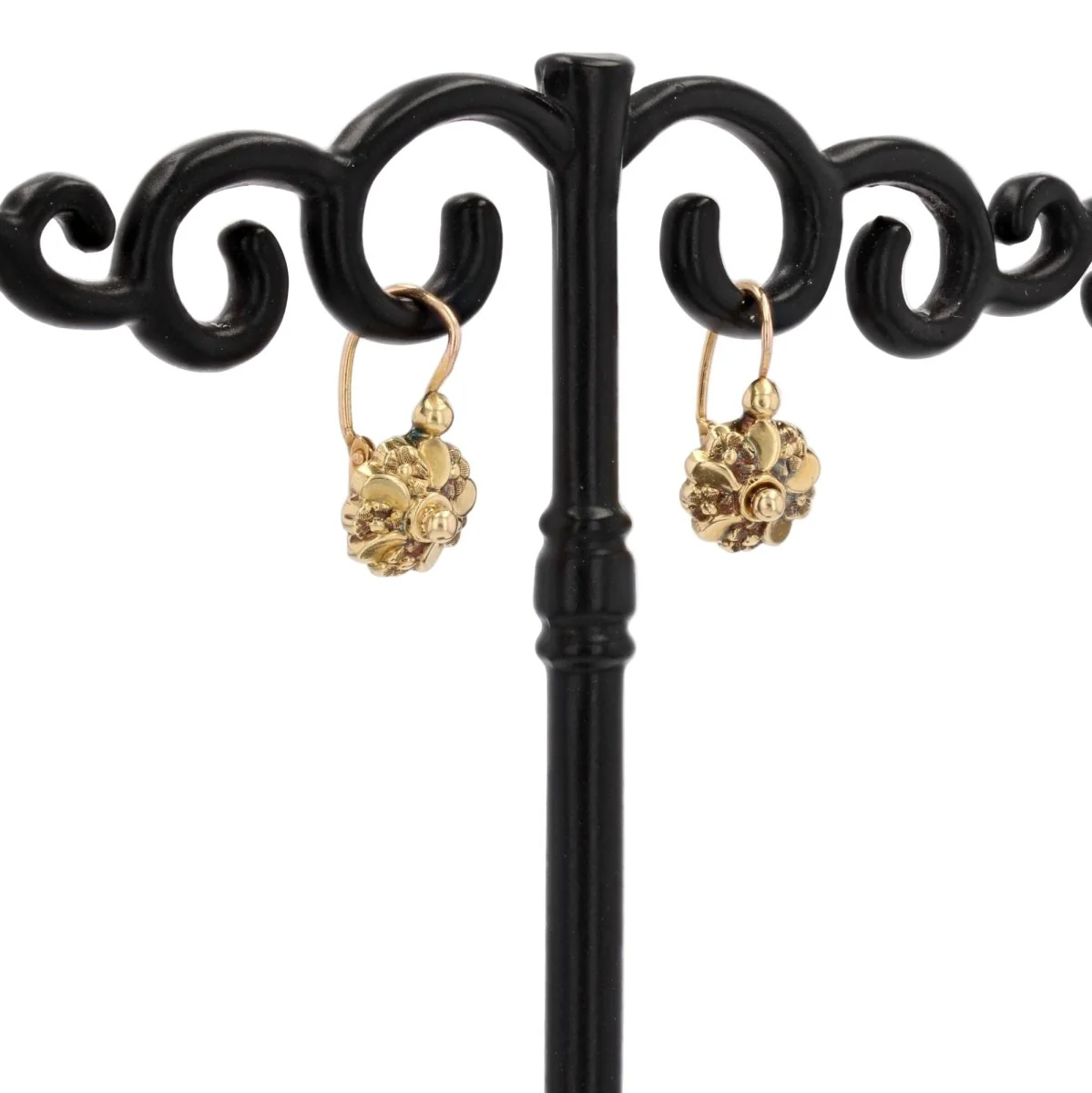 Boucles d'oreilles Dormeuses en or jaune - Image 3