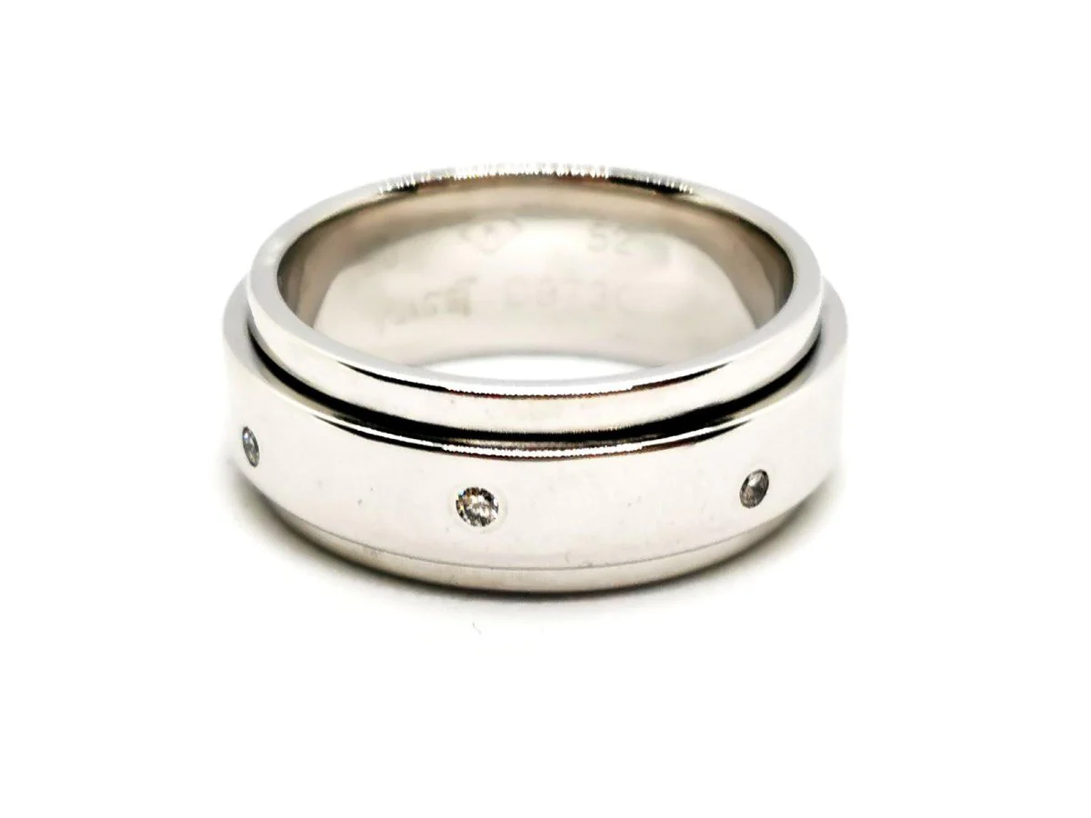 Piaget Bague Alliance Possession Or blanc Diamant - Image 3