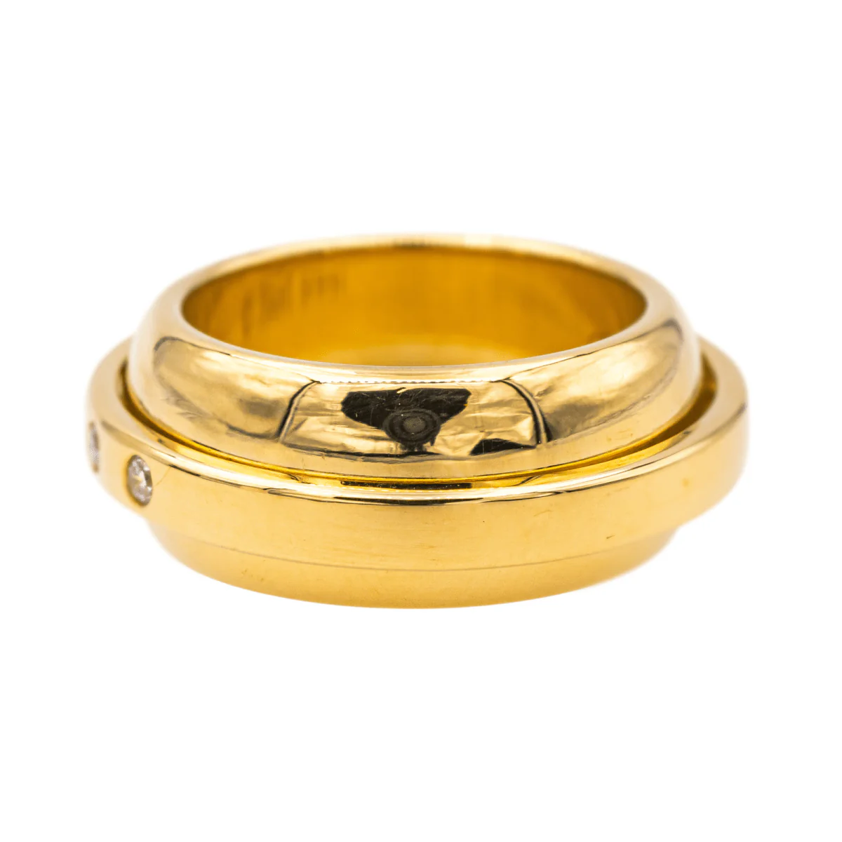 Bague Jonc PIAGET "Possession Swing" en or jaune et diamants - Image 4