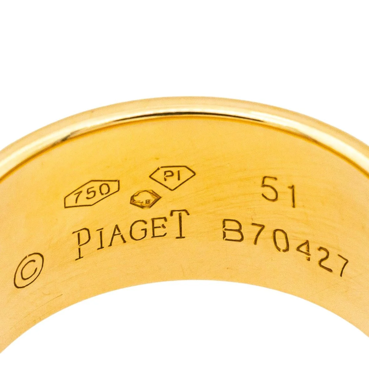 Bague Jonc PIAGET "Possession Swing" en or jaune et diamants - Image 6
