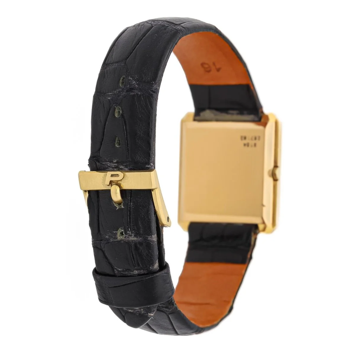 Montre PIAGET en or jaune et cuir - Image 4
