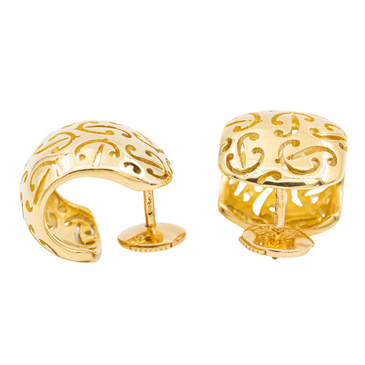 Poiray Boucles d'oreilles  Or jaune - Image 4