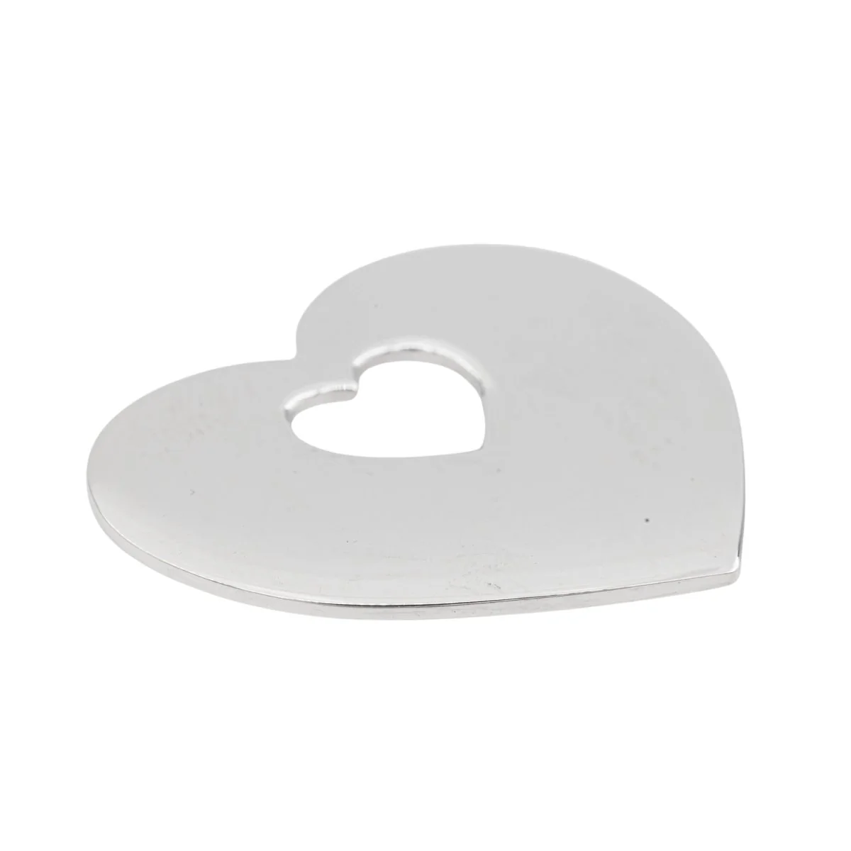 Pendentif POIRAY "Cœur" en Or blanc - Image 6