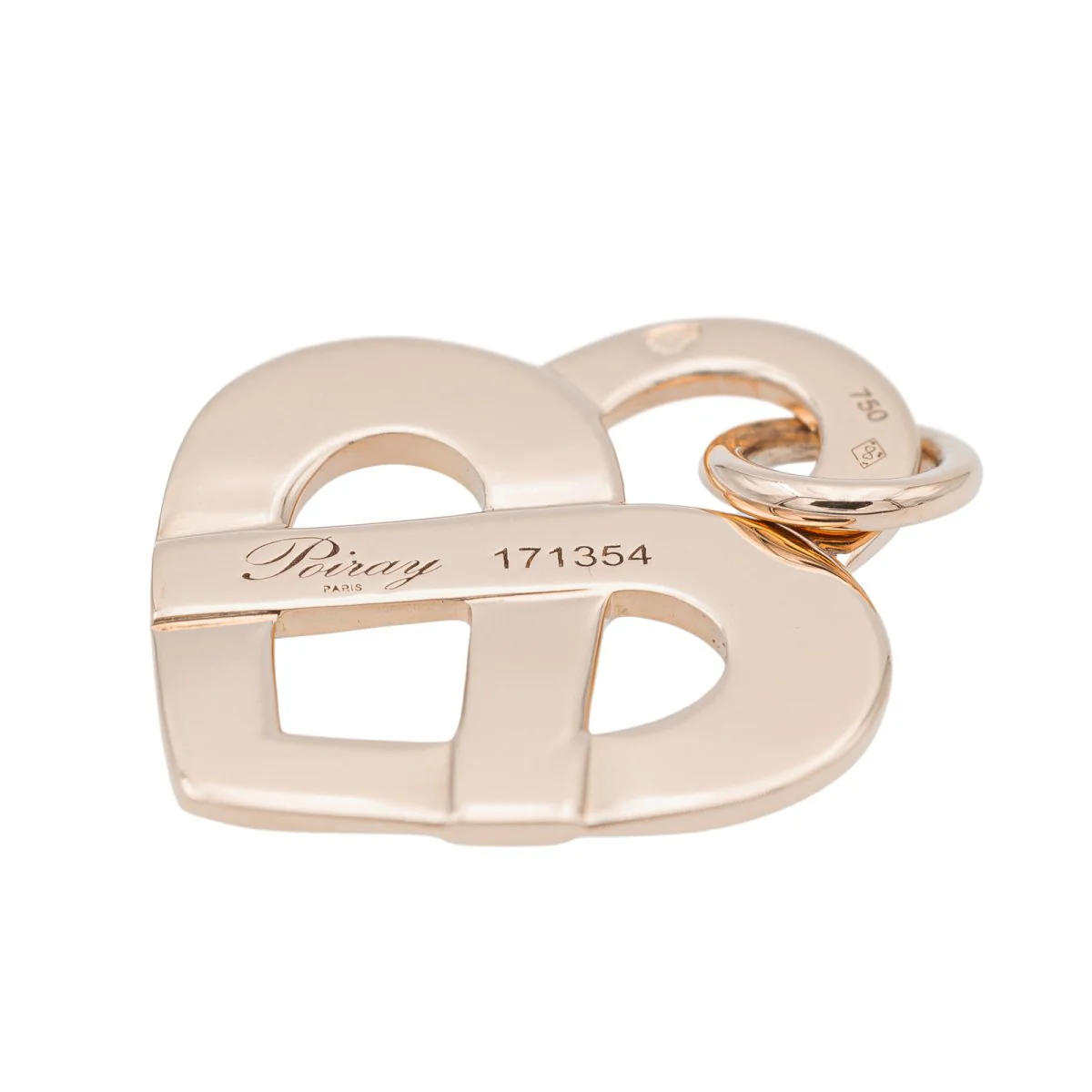 Poiray Pendentif Cœur Entrelacé Or jaune - Image 3