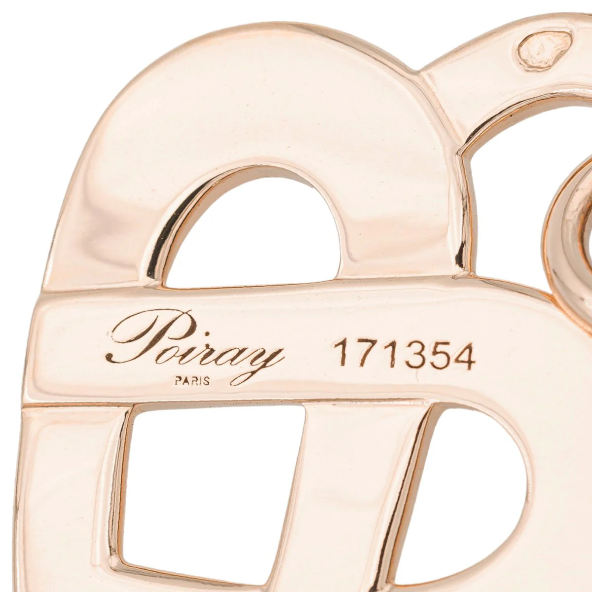 Poiray Pendentif Cœur Entrelacé Or jaune - Image 4