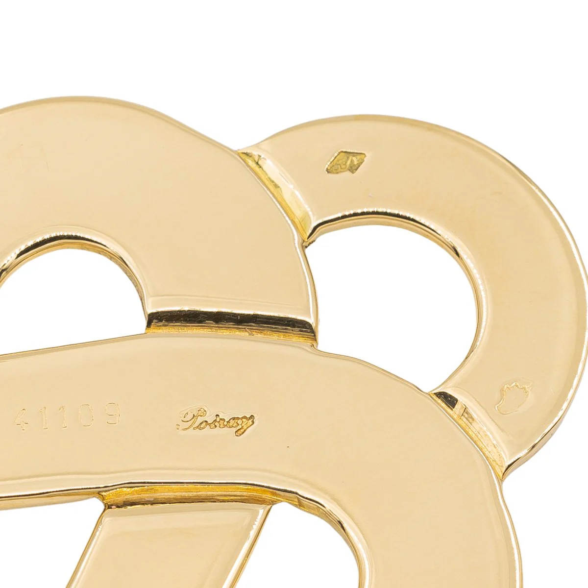 Poiray Pendentif Cœur entrelacé Or jaune - Image 4