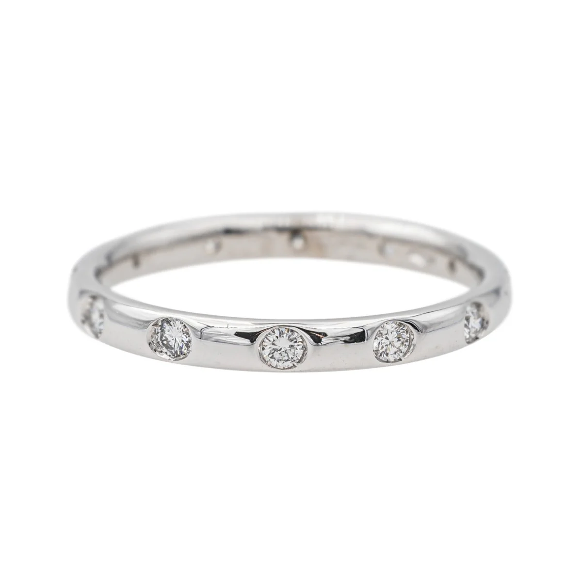 Bague Lucciole Pomellato en or blanc et diamants