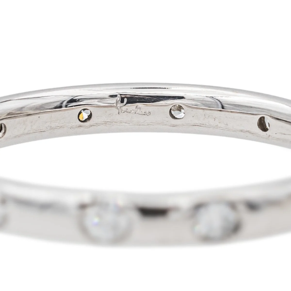 Bague Lucciole Pomellato en or blanc et diamants - Image 3