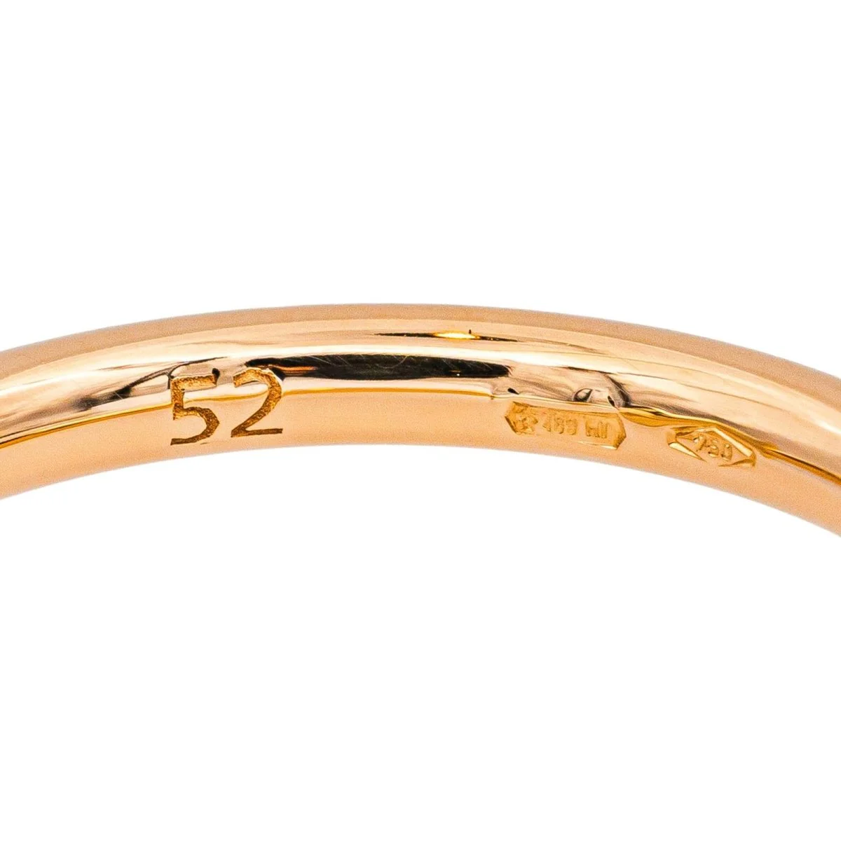 Bague Solitaire POMELLATO "Nudo" en or rose et citrine - Image 7