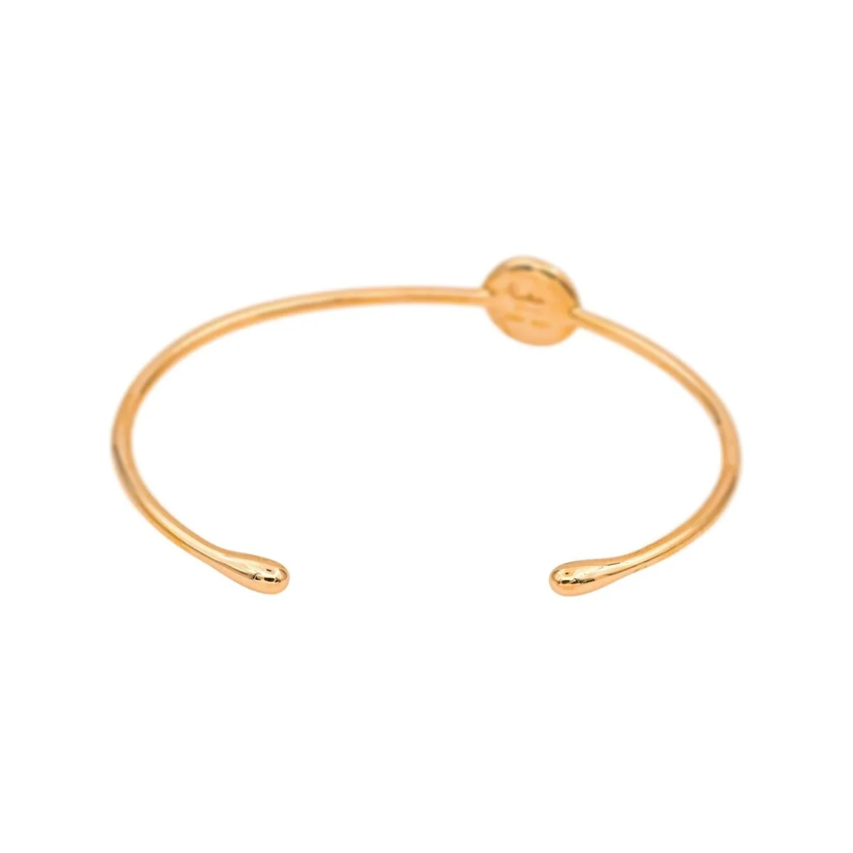 Bracelet Jonc POMELLATO "Sabbia" en or rose et diamants - Image 4