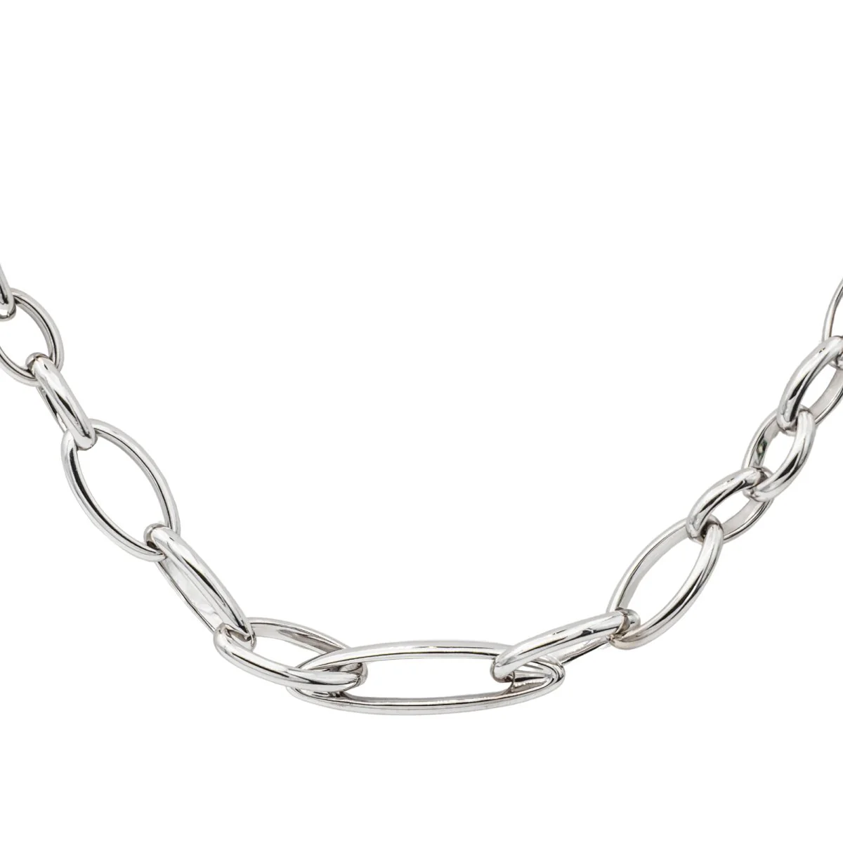 Collier POMELLATO Chaîne "Iconica" en or blanc et diamant - Image 4