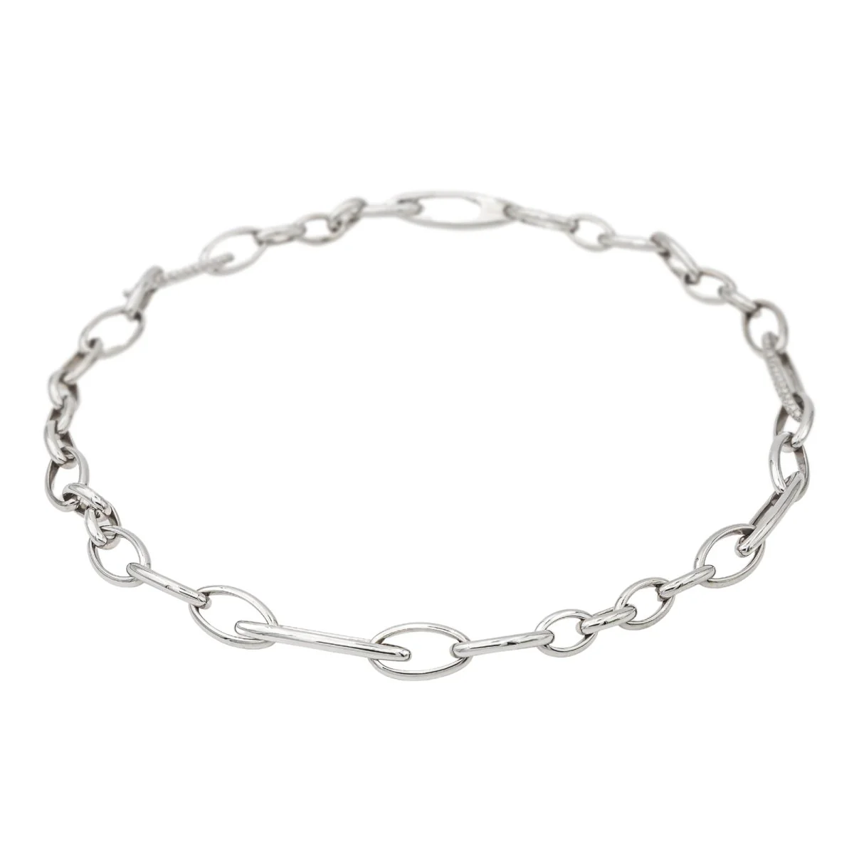 Collier POMELLATO Chaîne "Iconica" en or blanc et diamant - Image 8