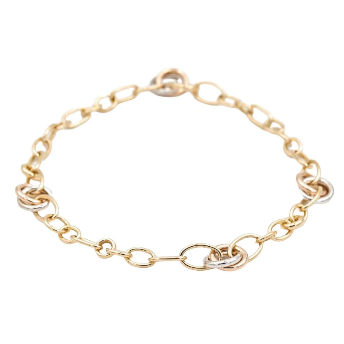 Collier POMELLATO Chaîne en 3 ors