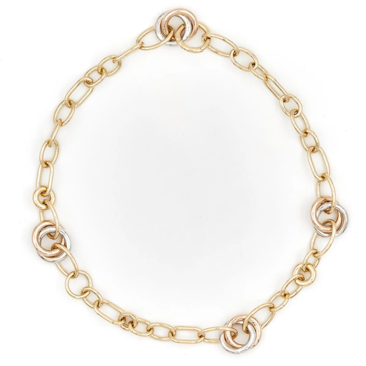 Collier POMELLATO Chaîne en 3 ors - Image 4