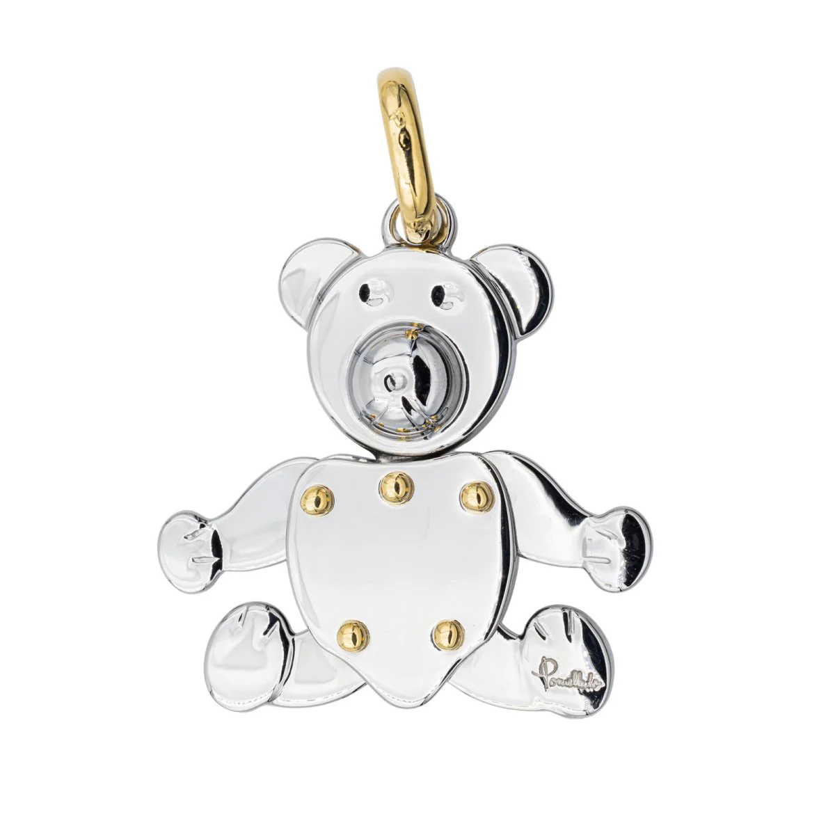Pomellato Pendentif Orsetto Acier