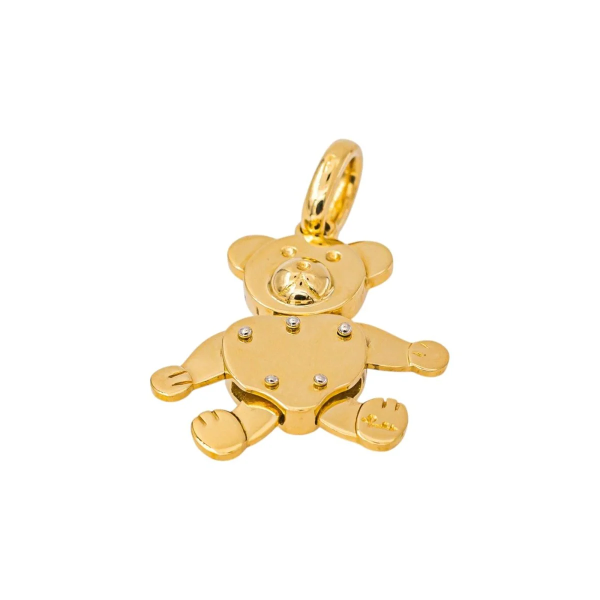 Pendentif POMELLATO "Orsetto" en or jaune - Image 3