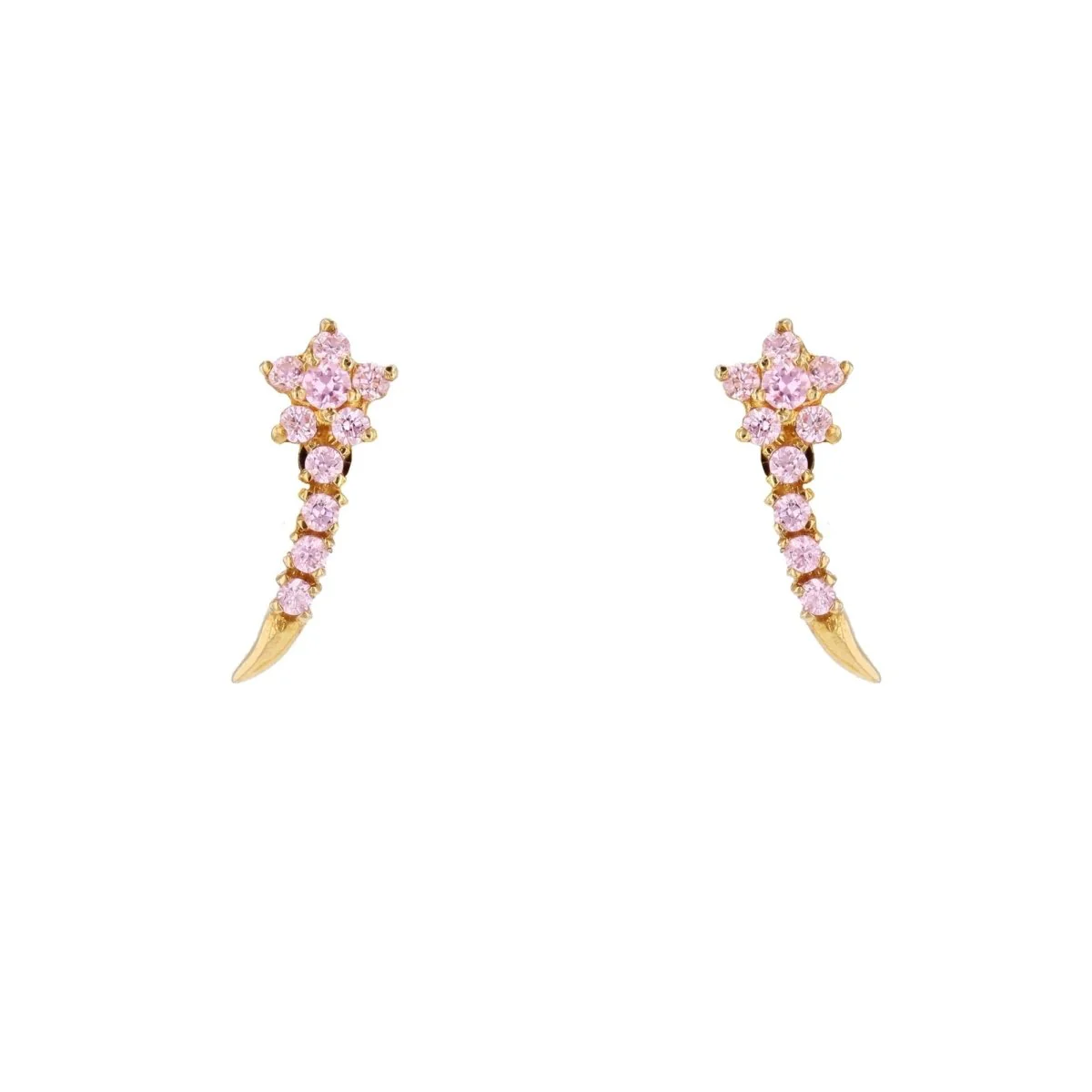Boucles d'oreilles Clous en or jaune