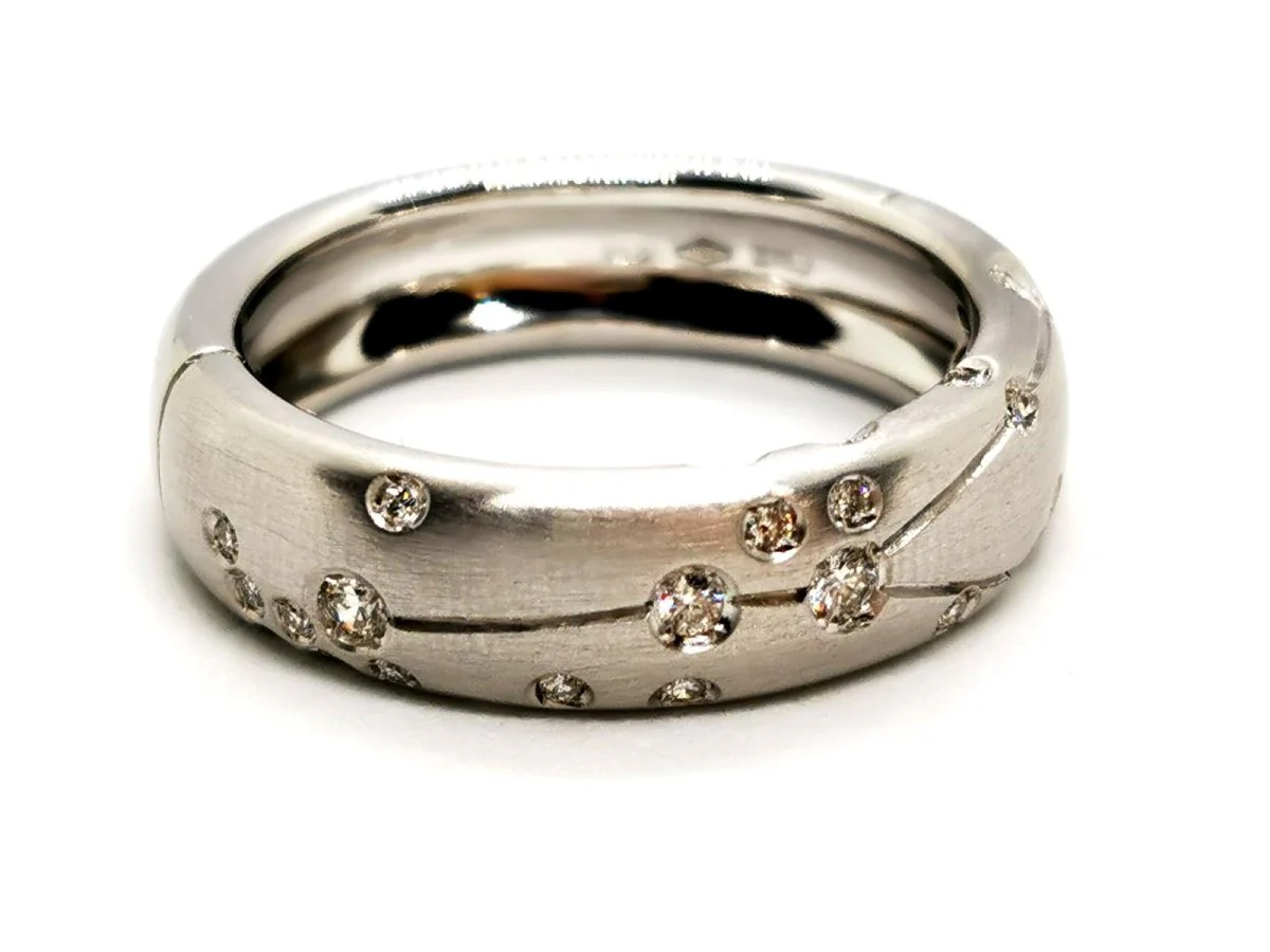 Repossi Bague Astrale Or blanc Diamant - Image 5