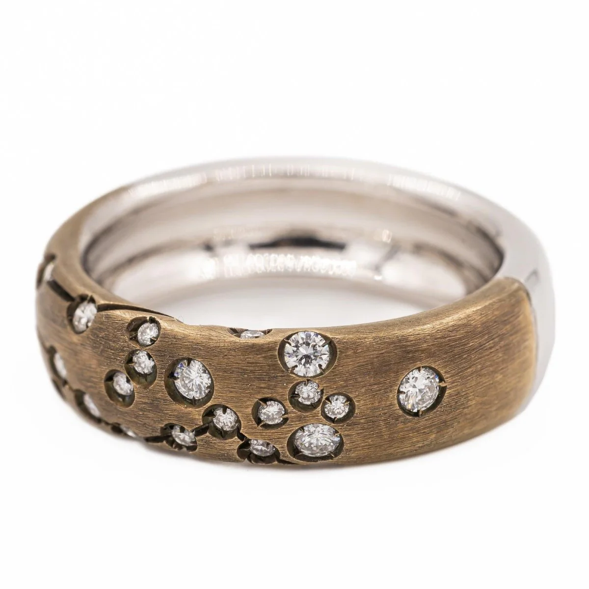 Repossi Bague Astrale Or noir Diamant - Image 2