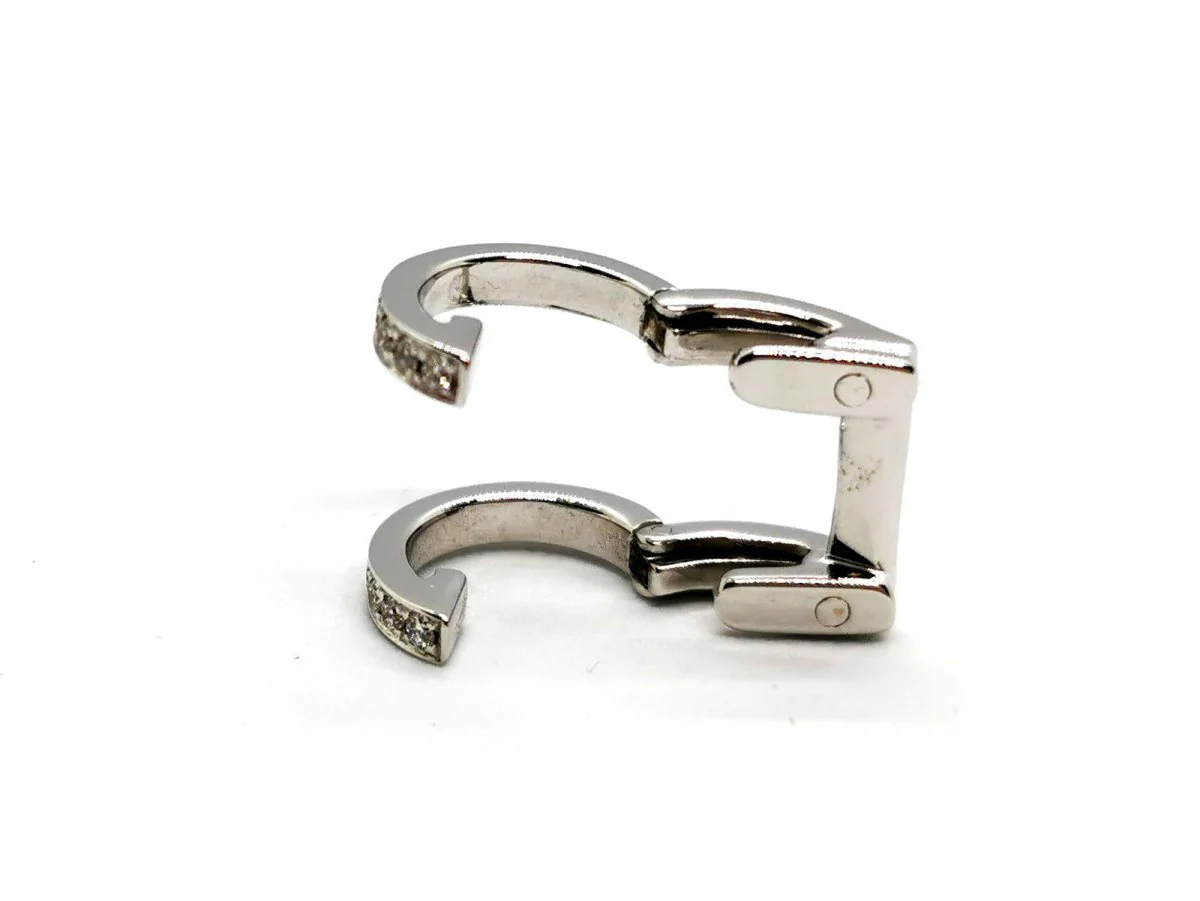 Clip d'oreille REPOSSI "Berbère", en or blanc et diamants - Image 3