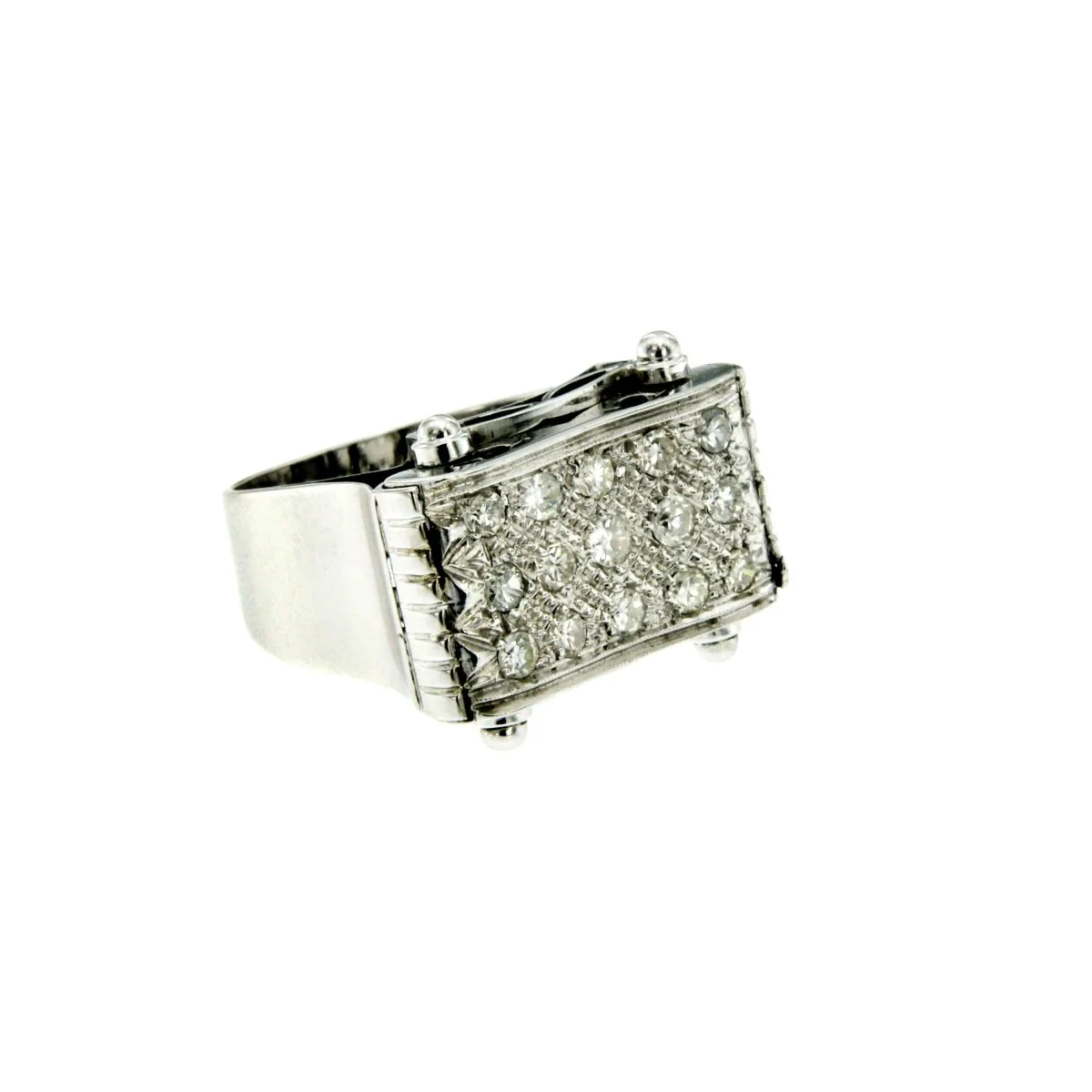 Retro Diamond Gold Ring