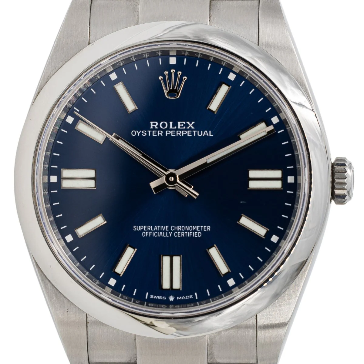 Montre ROLEX "Oyster" en acier - Image 6