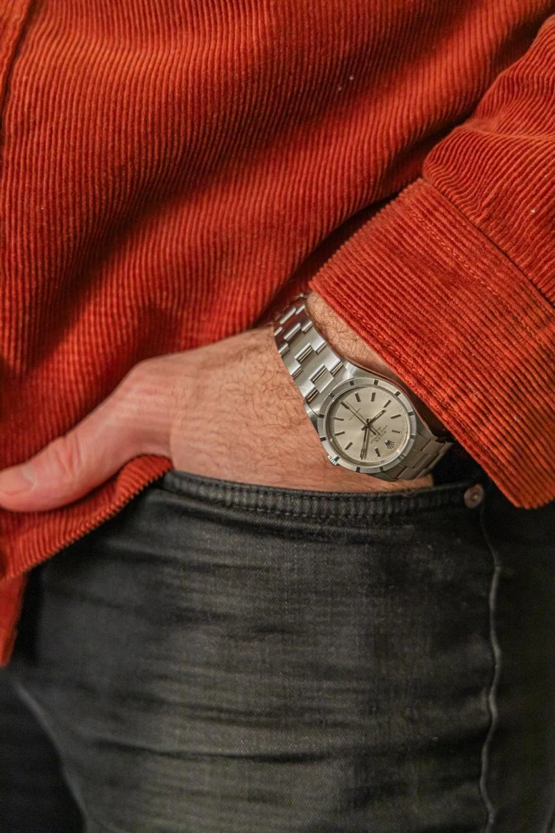 Montre ROLEX "Air king" en acier - Image 8