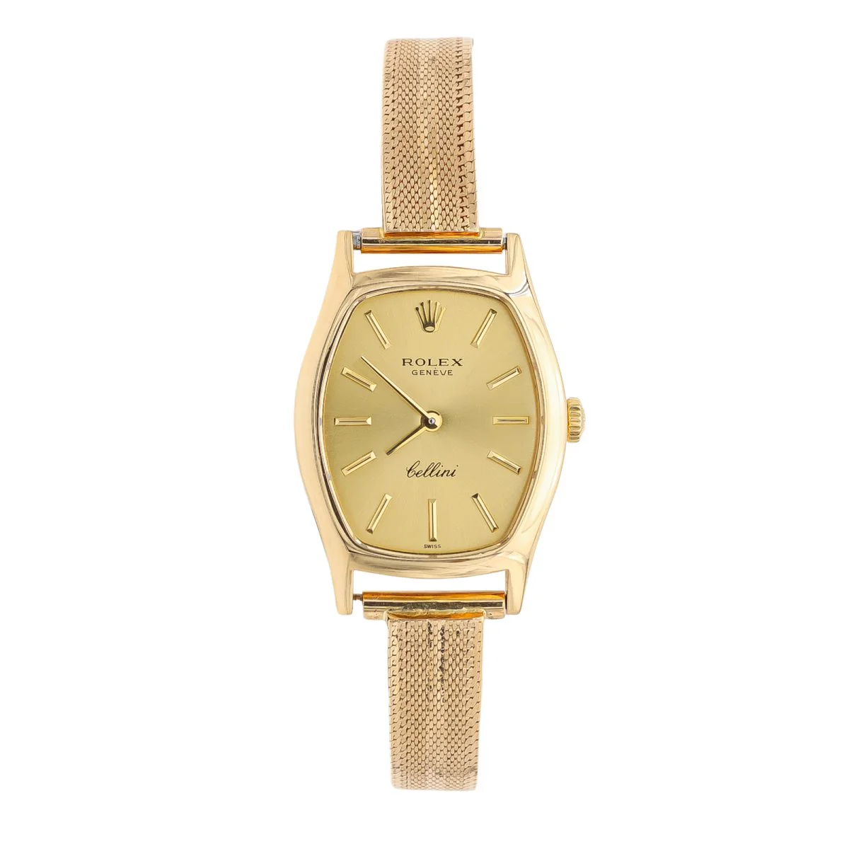 Montre de dame ROLEX "Cellini" en or jaune