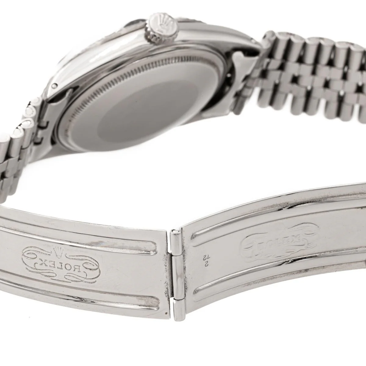 Montre ROLEX "Date just" en acier - Image 3
