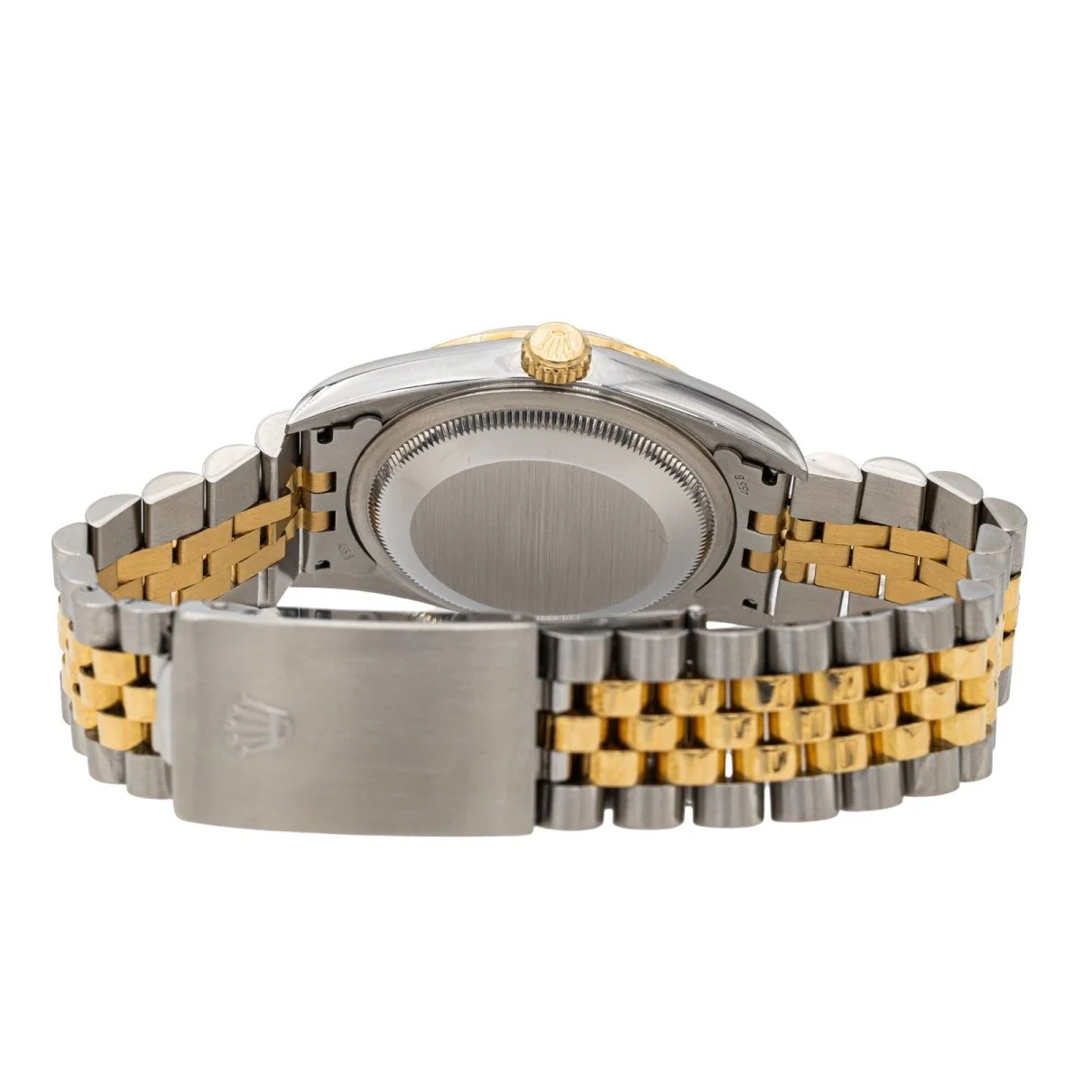 Montre ROLEX "Datejust" or jaune et acier - Image 4