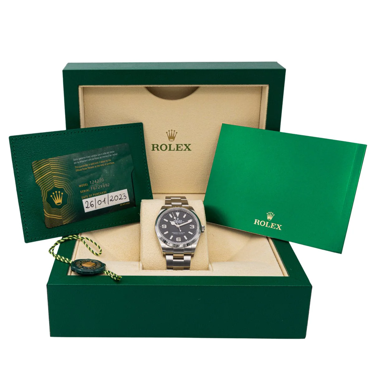 Rolex Montre Oyster explorer Acier - Image 3