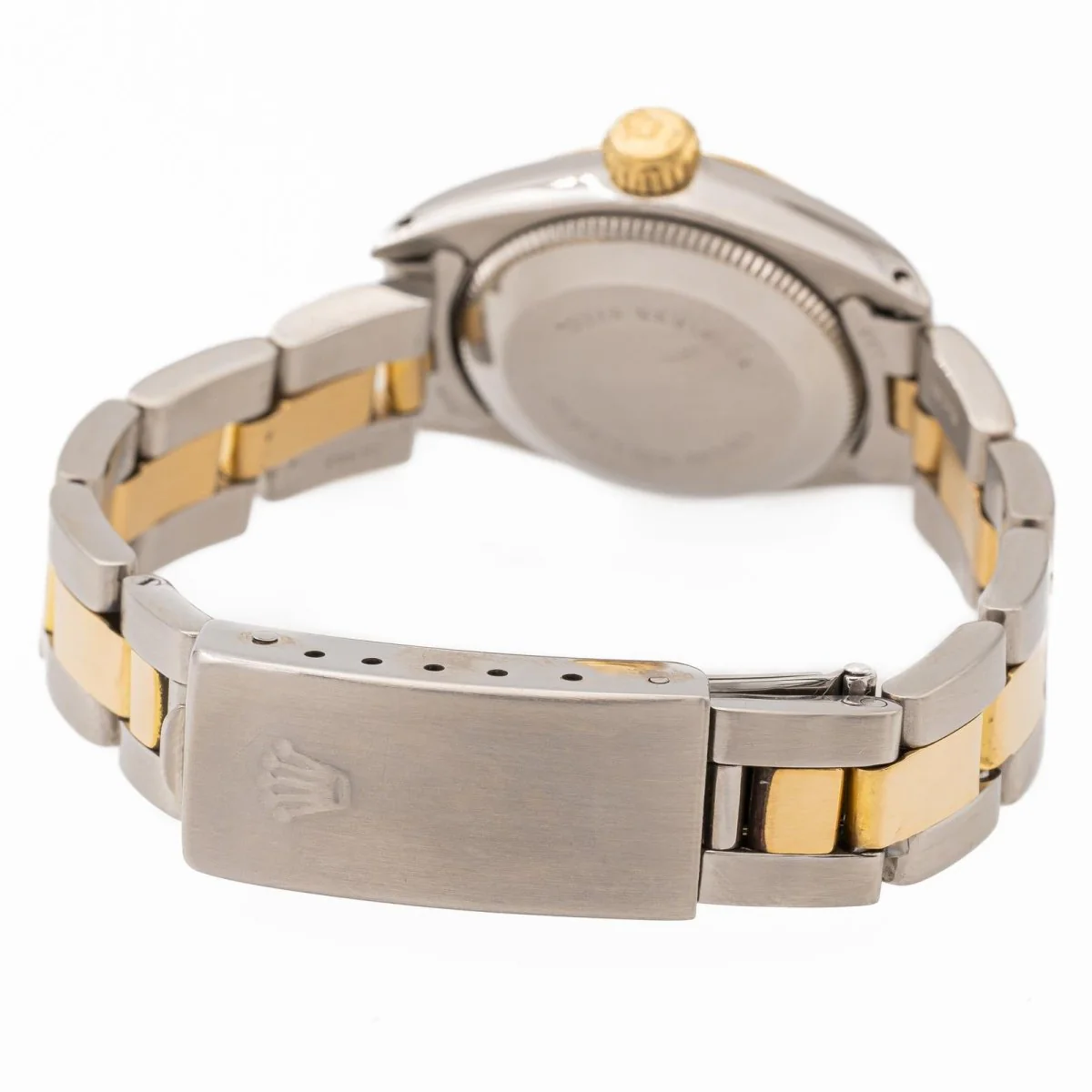 Montre ROLEX "Oyster Perpetual" en acier et or jaune - Image 4