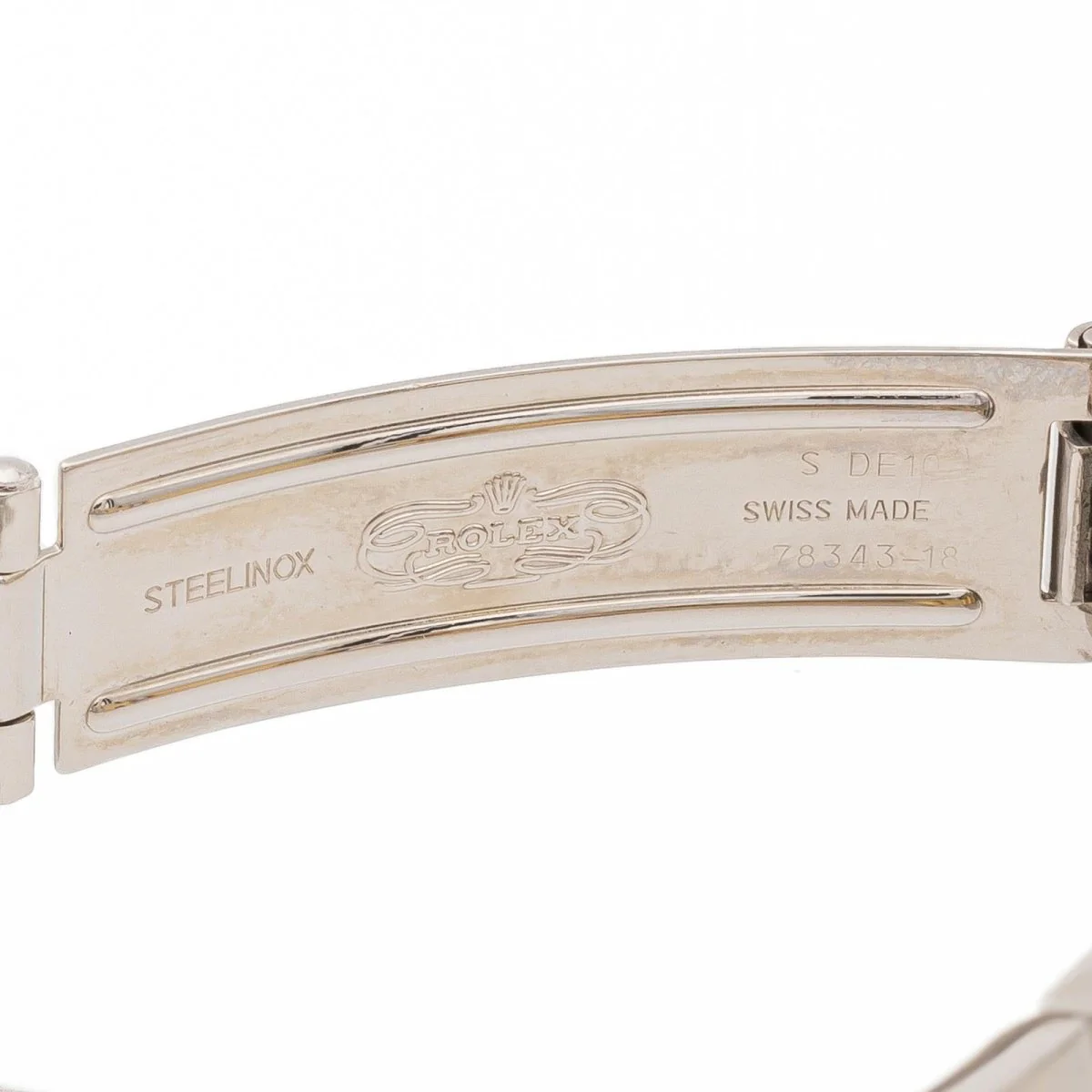Montre ROLEX "Oyster Perpetual" en acier et or jaune - Image 6