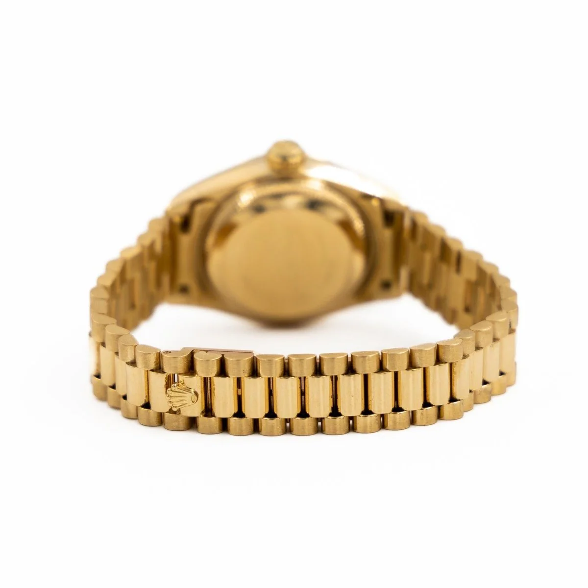 Rolex Montre Oyster Perpetual Date Juste Or jaune Diamant - Image 7