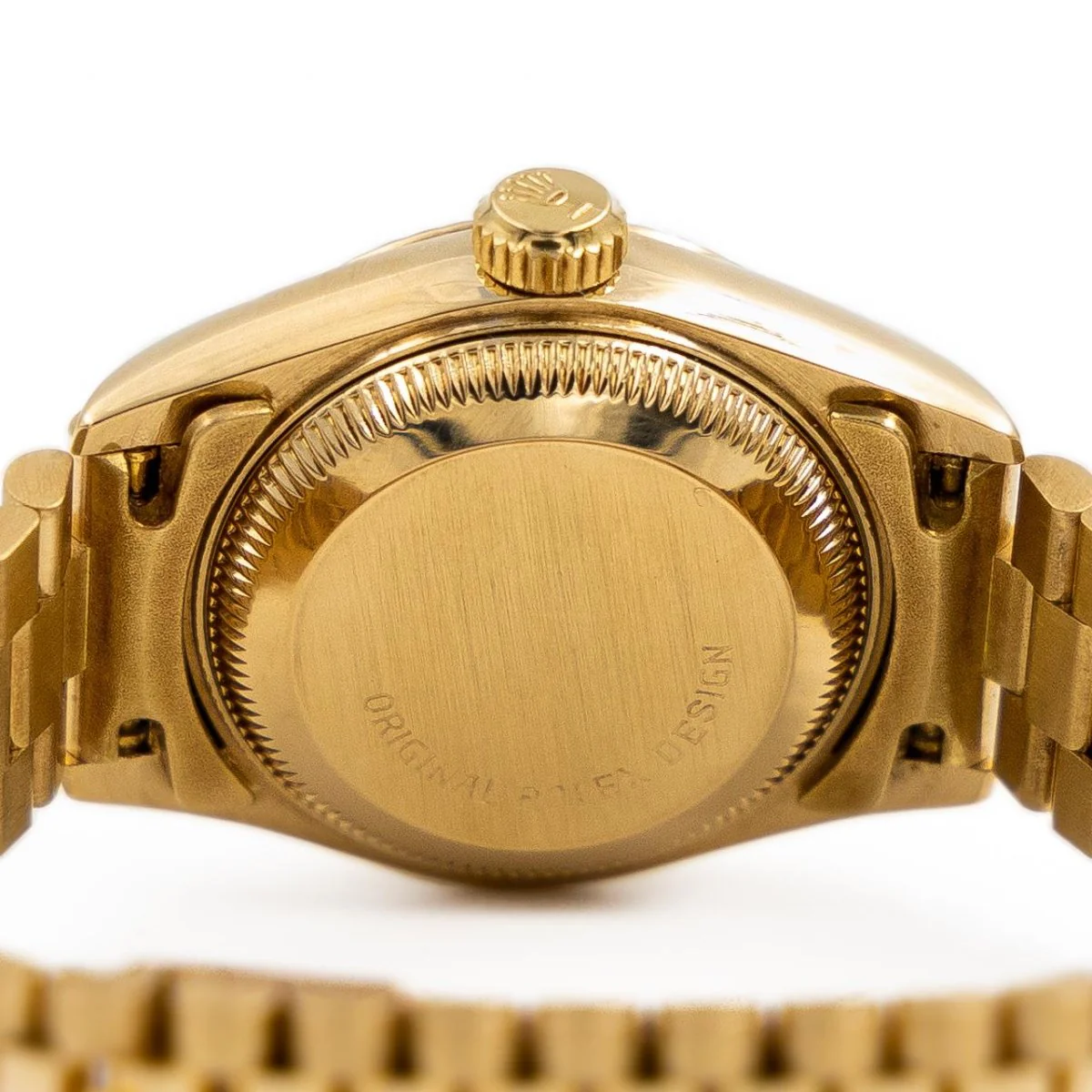 Rolex Montre Oyster Perpetual Date Juste Or jaune Diamant - Image 8