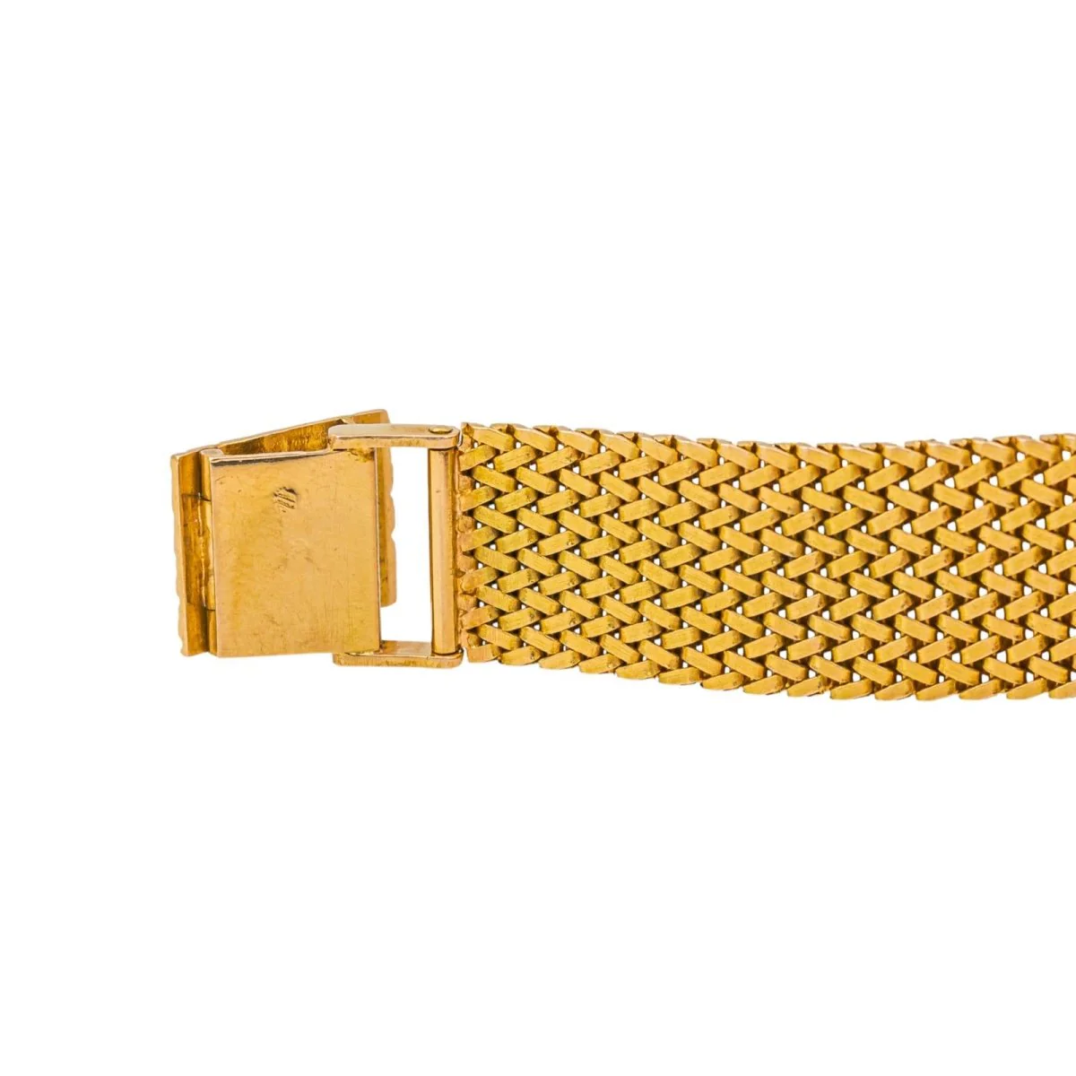 Montre ROLEX "Oyster Precision" en or jaune et saphir - Image 5